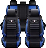 xiuchan Auto Leder Sitzbezügesets für Subaru Legacy BN/BS 6. Gen, Vorne Hinten Leder Allwetter...