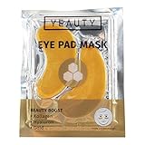 YEAUTY BEAUTY BOOST EYE PAD MASK, die superweichen Augenpads mit dem luxuriösen Elixir aus Gold,...