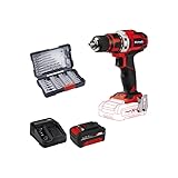 Pack EINHELL Akku-Bohrschrauber 18V Power X-Change - 18/40 Li-Solo - Starter Kit Power 4.0Ah -...