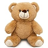 MilaBoo® kuschelweicher Teddybär klein 20 cm I Kuscheltier Baby in beige inkl. Postkarte I...
