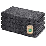 Lavea 4er Set Handtuch 50x100 cm – Saugstarke und Weiche Handtücher aus 100% Baumwolle,...