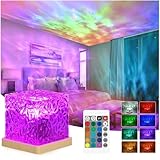 ZTZK LED Sternenhimmel Projektor, Aurora Lampe - 16 Colors 30 Beleuchtungsmodi Polarlicht Lampe...