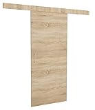 Brent - Schiebetür Komplettset mit Tür 88x 204 cm, Schiebetüren Komplettset Lucas, Türblatt...