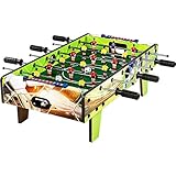 GAMES PLANET Mini Kicker Tischfußball „Chelsea“, Maße: 70x37x25 cm, Gewicht: 4 kg, 6...