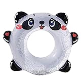 Mxming 23/27 Aufblasbare 3D Panda Pool Float Schwimmen Familie Hinterhof Spielzeug Schwimmende Dicke...