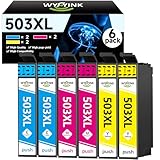 WYFYINK 503XL Druckerpatronen für Epson 503 XL 503XL Patronen Kompatibel für Epson XP-5200 XP-5205...