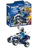 PLAYMOBIL | City Action | Polizei-Speed Quad mit Rückzugsmotor | Spielzeug für Kinder ab 4 Jahren...