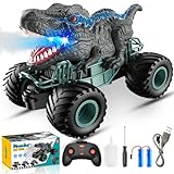 HappyGoLucky Monstertruck Ferngesteuertes Auto ab 3 4 5 6 7 8 Jahre, Dinosaurier Spielzeug ab 3-10...