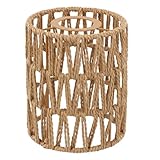 Natürlicher Rattan Lampenschirm - Boho Hängelampe & Stehlampe Design - Pendelleuchtenschirm -...