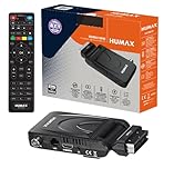 Humax - Terrestrischer DVB-T2 HD-2023T2 Digimax Nano Digital-Decoder mit 2in1 Fernbedienung zur...