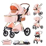 BEBBY Kombikinderwagen 3 in 1 Reisesysteme Standardkinderwagen Kinderwagen Buggy Neugeborener...