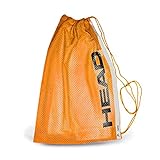 HEAD Training Mesh Bag Unisex, Unisex, Schwarz/Orange, Einheitsgröße