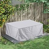 ZXBNNN Gartenmöbel Abdeckung Wasserdicht, 175x70x65cm/LxWxH Multi Größe Abdeckplane Gartenmöbel...