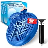 Retoo Ballsitzkissen mit Pumpe, 34cm Durchmesser, Balancekissen, Orthopädisches Sitzballkissen,...