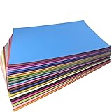 64 Tonkarton A4 Bunt, 120g Tonzeichenpapier, Tonpapier Bunt, Basteln Bastelpapier, 4 Buntpapier,...