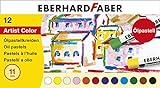 Eberhard Faber 522012 - Artist Color Ölpastellkreiden in 12 leuchtenden Farben, bruchsicher, im...