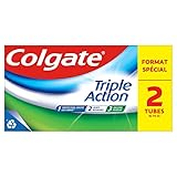 Colgate Zahnpasta Dreifachwirkung 2 x 8 x 75 ml | Fluorid-Zahnpasta | Zahnpasta zum Schutz vor...