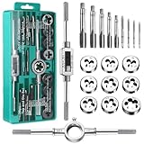 Gewindeschneider Gewindebohrer Werkzeug Set M3 - M12 Feingewindeschneider Tap and Die Set 20 Tlg...