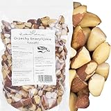 Kuchnia Zdrowia - Paranüsse Hälften - Leckerer Snack - Salzfrei - Natürlich - Vegan - 1kg Doypack...