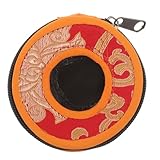 DECHOUS Fingerzimbel Tasche mit Reißverschluss Mittelgroß Stoff Praktische Aufbewahrung für...