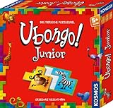 Kosmos 683429 Ubongo! Junior, rasantes Kinderspiel ab 5 Jahren, Knobelspaß und Legespiel, für 1-4...