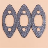 PEGGYLIN 3 Teile/los Auspuffdichtung Fit for Husqvarna 235 236 240 235e 240e Gas Kettensäge OEM...