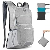 Seektop 20L Wanderrucksack Ultra Light Wasserdichter Reiserucksack Faltbare kleine Outdoor-Tasche...