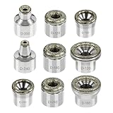 9 Stück Mikrodermabrasion Diamant Spitzen, Gesichtspflege Dermabrasionsspitze, für die...