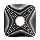 Butylschnur Schwarz 8mm x 4m Butylrundschnur Butylband Wasserdicht Butyl Klebeband Butyl Dichtband...