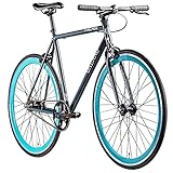 Galano Blade Fixie Bike für Damen und Herren 165-195 cm Singlespeed Fahrrad Retro 28 Zoll viele...