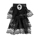 Damen-Korsage, künstlicher Kragen, Gothic, gerüscht, verstellbar, viktorianisch, falsch, für...