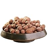 Bavooty Blähton Tongranulat,Grobkörniges Tongranulat,Hydrokultursubstrat,Tongranulat für...