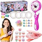 Philoctes Hair Bedazzler Kit, Automatic Hair Braider, Mädchen Haarstyling-Werkzeug mit 60...