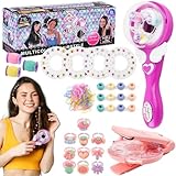 Philoctes Hair Bedazzler Kit, Automatic Hair Braider, Mädchen Haarstyling-Werkzeug mit 60...