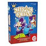 Game Factory 646168 Sleeping Queens, Familienspiel, Kartenspiel, ab 7 Jahren