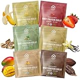 edubily nutrition® Whey Protein Isolat Probierpaket • Aus irischer Weidehaltung • Sehr gut...