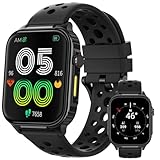 Parsonver Smartwatch Herren mit Eingebautes GPS, 520 mAh 10 Tage Akkulaufzeit, Kompass, Fitness Uhr...