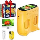 2-in-1 Digitales Mikroskop für Kinder und Teleskop, Temodu 4K 2.0' Bildschirm, 1000X USB tragbares...