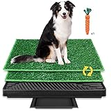 BRIAN & DANY Hundetoilette, Hundeklo Hundetoilette Balkon Trainingsunterlage mit 2X Hunde...