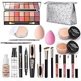 Make-up Sets, 18 Stück All in One Makeup Set, Multifunktions Kosmetik Schmink Kit Frauen, Kosmetik...
