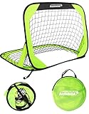 BAYINBULAK Fußballtor für Kinder Mini Fußballtor Pop-up Fussballtor x1