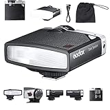 Godox Lux Junior Retro Kamerablitz,Speedlite GN12 6000 K ± 200 K CCT, automatische und manuelle...