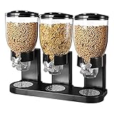 Müslispender - 2 L Müslispender Dreifach Cerealienspender Cornflakes Spender Müsli Dispenser...