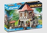 PLAYMOBIL History 70955, mittelalterliches Museum, 125 Teile, ab 4 Jahren, mit 2 Spielfiguren und...
