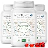 MoriVeda Neptune Krillöl Kapseln, Omega 3-6-9 EPA DHA Antioxidantien, Vitamin E, Cholin,...