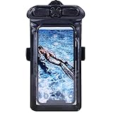 Vaxson Hülle Schwarz, kompatibel mit Nokia 2760 Flip, Wasserdichte Tasche Handyhülle Waterproof...