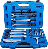 BGS 7760 | Außen-/Innenabzieher-Satz, 2- und 3-armig | 13-tlg. | bis 135 mm | Lager-Abzieher...