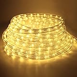 Forever Speed 6 Meter LED Lichterschlauch Außen, 216 LEDs Wasserfest LED Schlauch für Auße,...