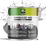 PandaCoat UniBase MS (1,2kg) - Wasserdichte Dichtmasse - Flüssigkunststoff - Universelle...