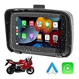 KAOLALI 5' Motorrad Tragbares Carplay Wireless Motorrad GPS Navigationsgerät Wasserdicht Auto...